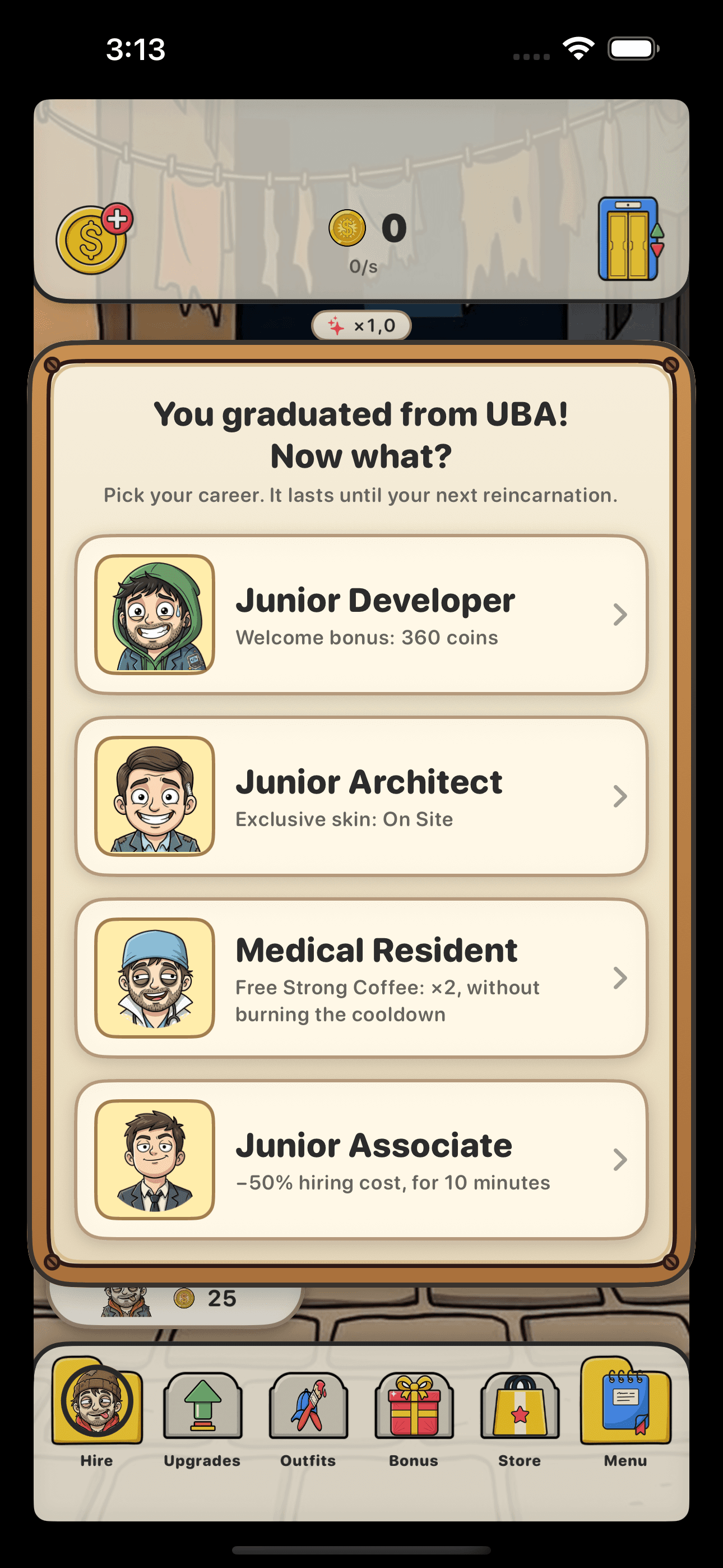 Choose your career